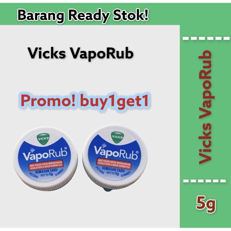 Vaporub Vicks 5gr Chất Lượng Cao