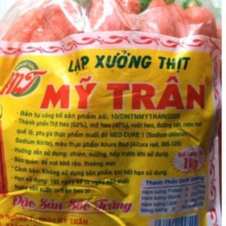 1kg Lạp xưởng mỹ trân đặc sản sóc trăng sản phẩm mới thơm ngon