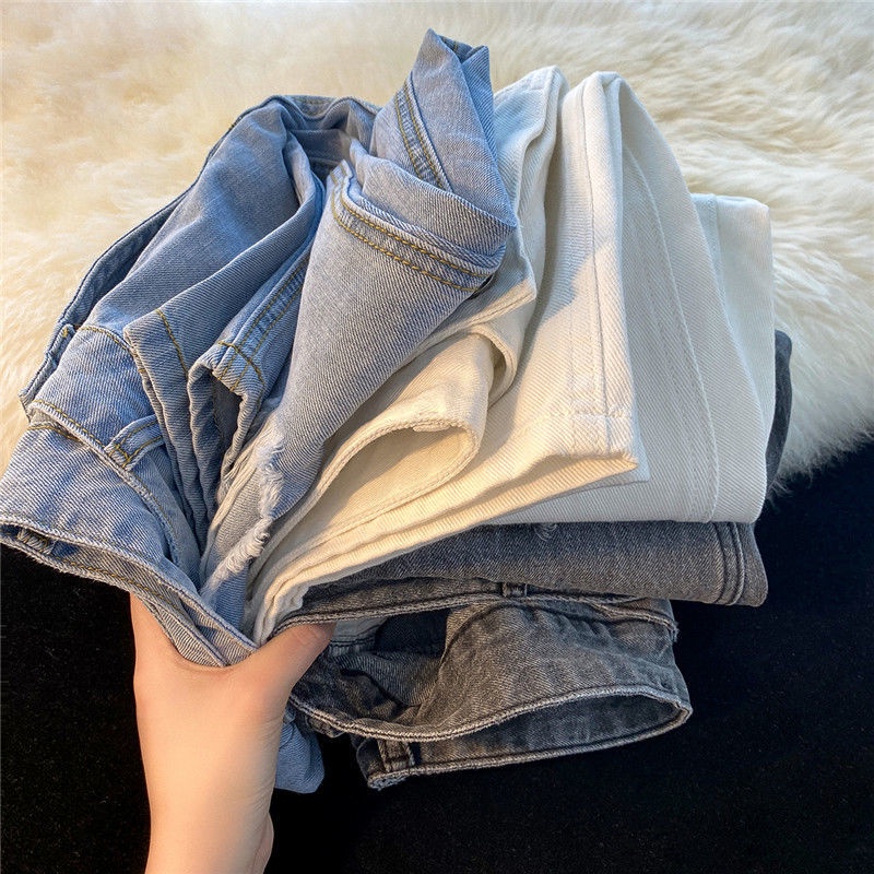 Quần Jeans Lửng Ống Đứng Thời Trang Cho Nam