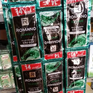 Dầu gội Romano dây 14 gói