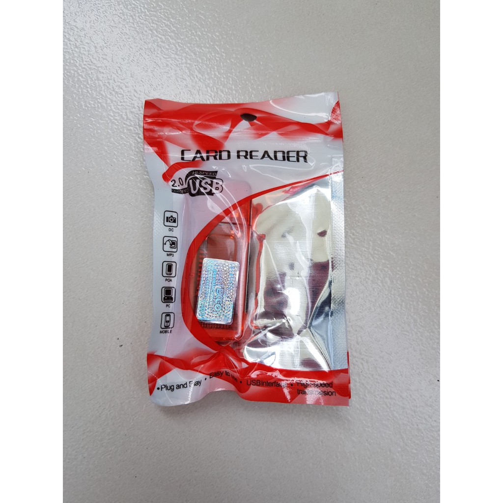 Card Reader - Đầu đọc thẻ nhớ Usb 2.0 All In One MicroSD TF MS Micro M2 (màu ngẫu nhiên)