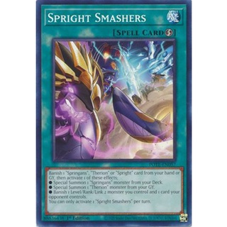 Thẻ bài yugioh spright smashers - pote-en057 - common 1st edition