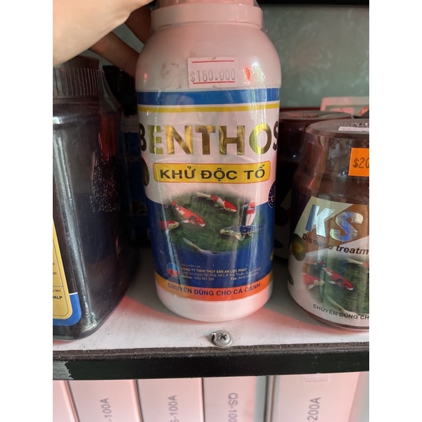 Khử độc tố bể cá cảnh