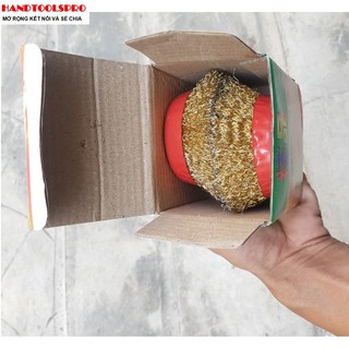 Combo 2 Chén cước đánh gỉ 100mm màu đỏ
