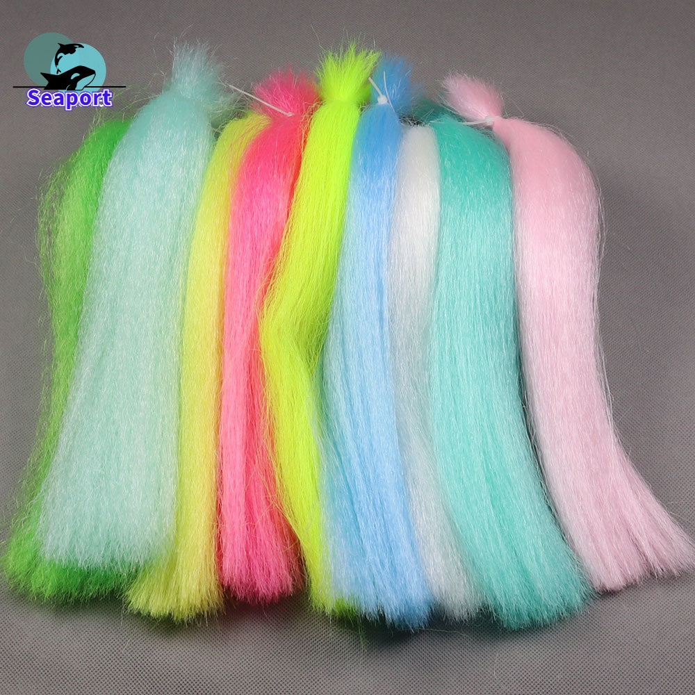 Mồi Câu Cá Giả Phát Sáng Và Đèn Flash Chất Liệu Sợi Tổng Hợp