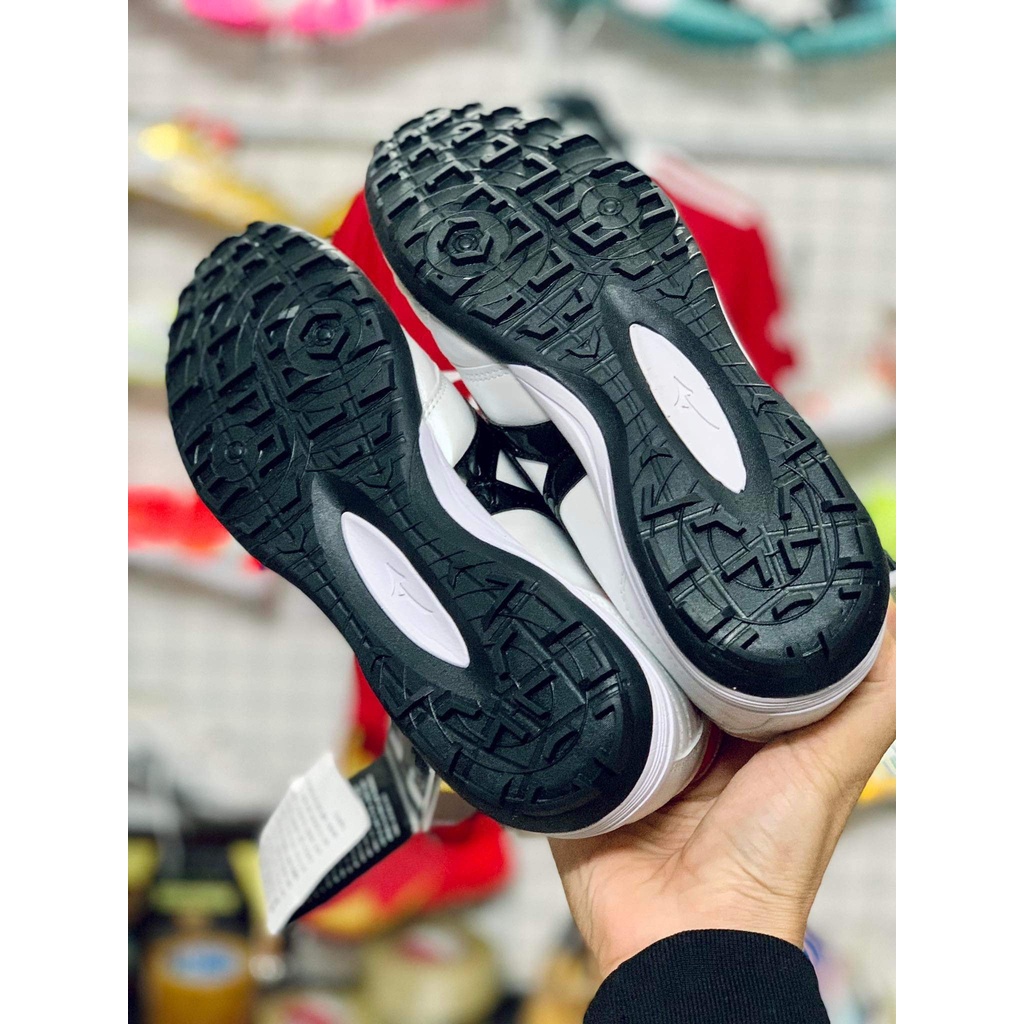 Giày Đá Bóng Morelia Neo Đế TF Màu Trắng Đen F3Sport