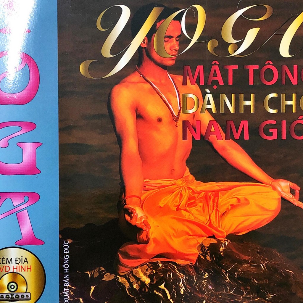 SÁCH - Yoga Mật Tông Dành Cho Nam Giới kèm đĩa DVD
