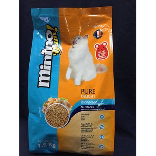 Thức ăn dành cho mèo mọi lứa tuổi Mninino Yum 1.5kg