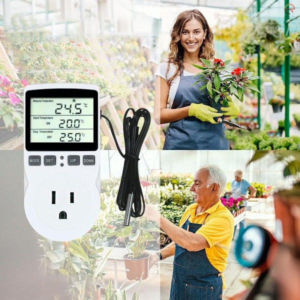 Cảm biến nhiệt độ chuồng bò sát thủy sinh vườn ươm cây cảnh