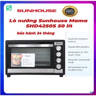 Lò nướng Sunhouse Mama SHD4250S 50 lít hàng new chính hãng