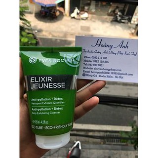Tẩy da chết thanh lọc da Yves Rocher dòng Elixir