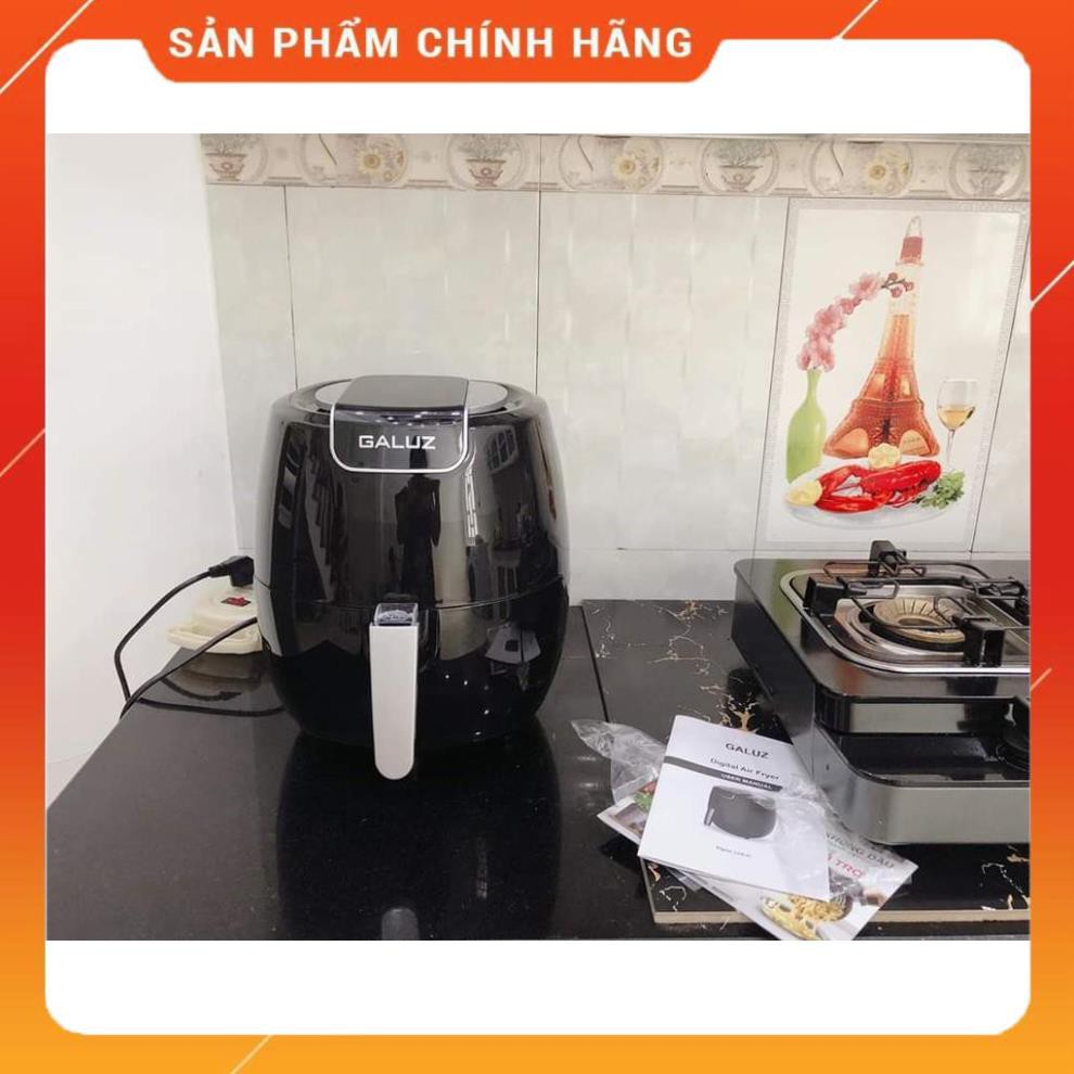 [FreeShip] Nồi chiên không dầu điện tử Galuz 5,3L Lux 01 , Hàng chính hãng - Bảo hành 12 tháng