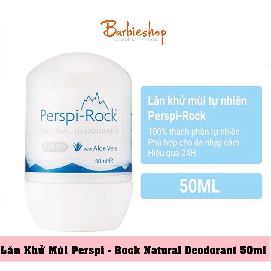 Lăn Khử Mùi Perspi-Rock Natural Deodorant 50ml