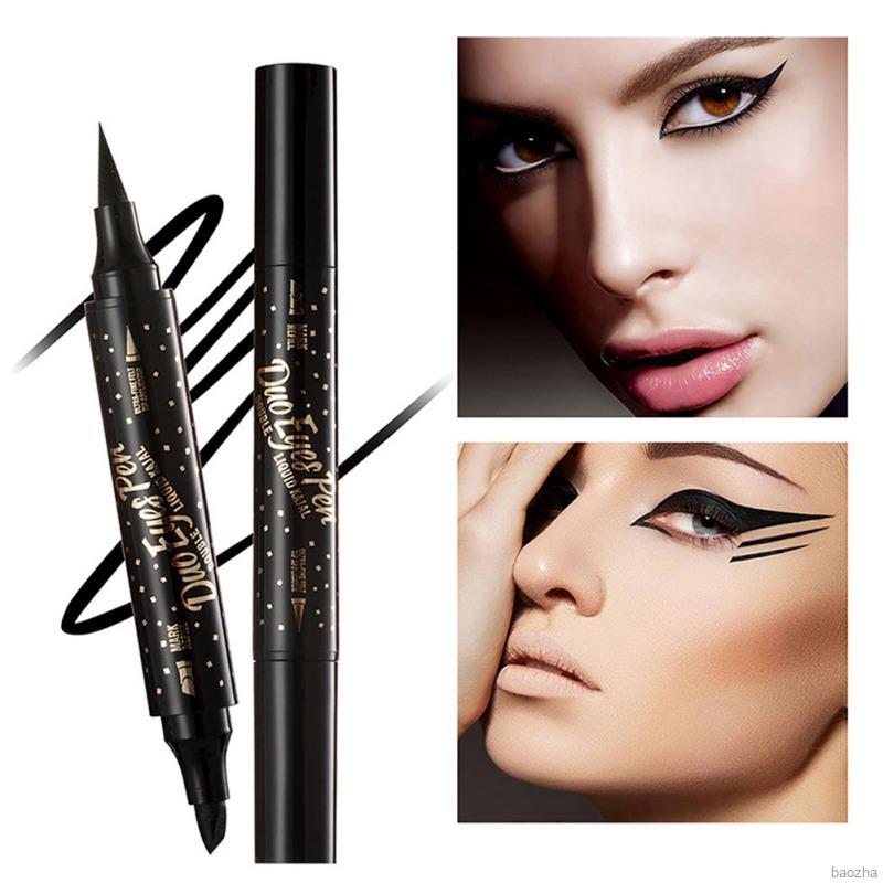 (Hàng Mới Về) Bút Kẻ Mắt Hai Đầu Chống Nước Không Nhòe Tiện Dụng | BigBuy360 - bigbuy360.vn