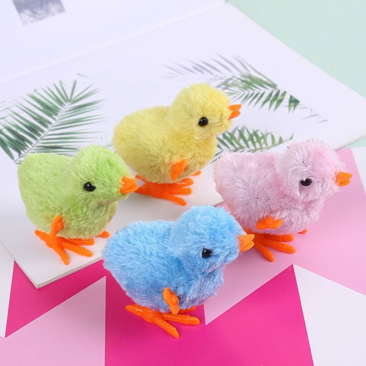 Đồ chơi gà nhảy cót cho bé với nhiều màu sắc dễ thương cho bé trai, bé gái từ 2 3 4 tuổi