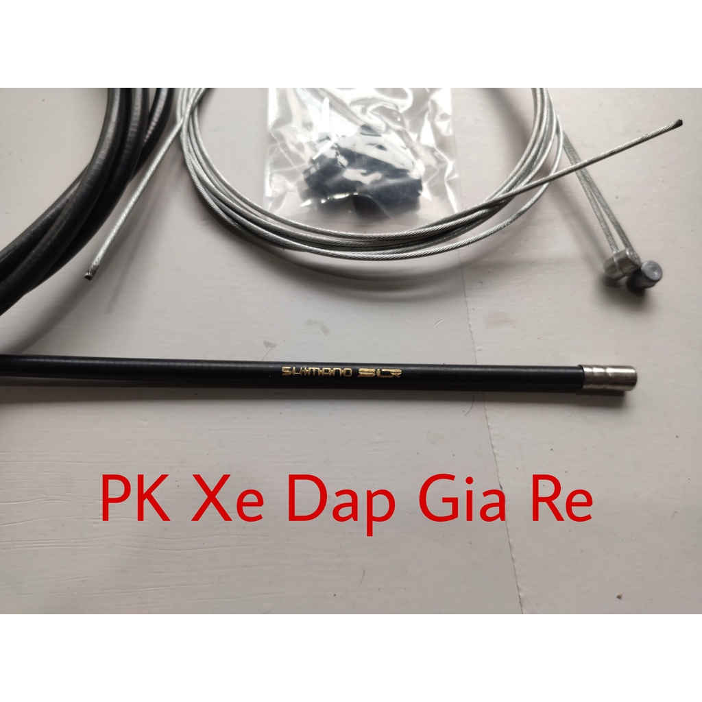 Bộ vỏ ruột dây phanh trước sau xe đạp Shimano, Vỏ ruột dây thắng xe đạp địa hình, xe đạp touring