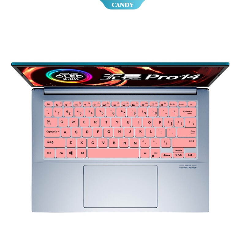Phim Silicone Dán Bảo Vệ Bàn Phím Máy Tính ASUS Vivobook Pro 14 OLED K3400PH M3401Q Laptop 14"
