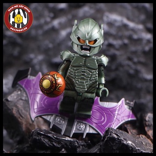 Đồ chơi xếp hình - Sipder man - Người nhện - Green goblin - Bản cao cấp - KT1055 !