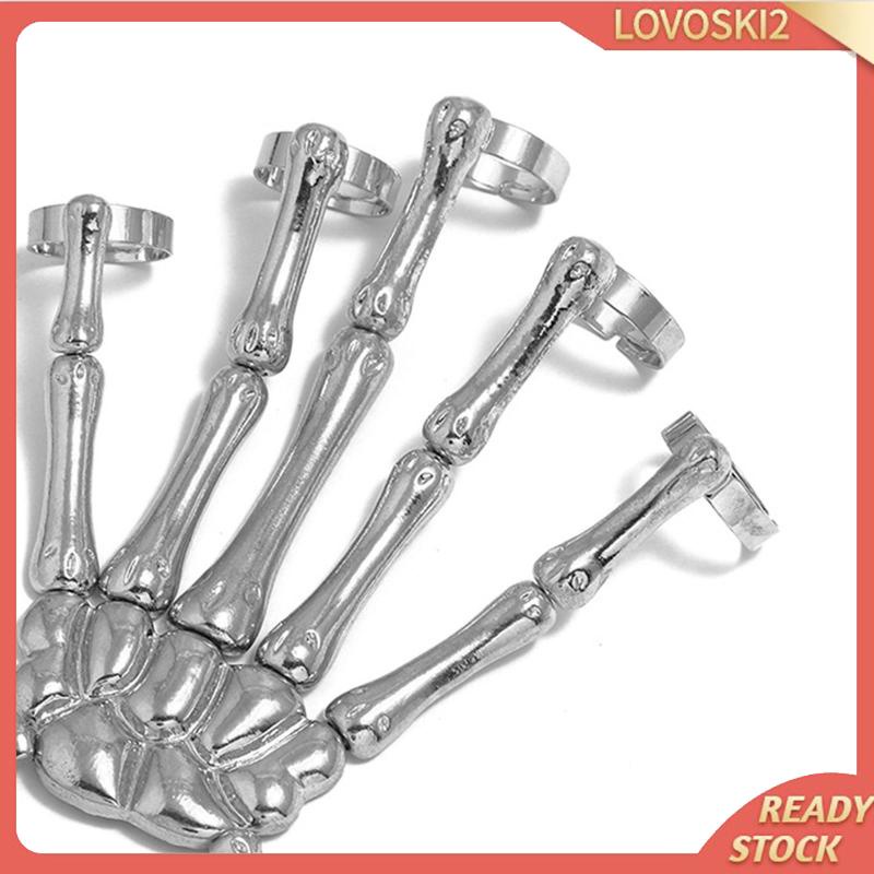 Vòng đeo tay co giãn kiểu xương bàn tay tùy chọn màu sắc