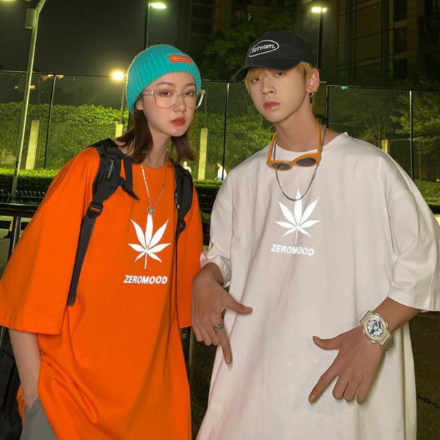 Áo thun tay lỡ Phản Quang Unisex DẠNG CẶP ZEROMOOOD