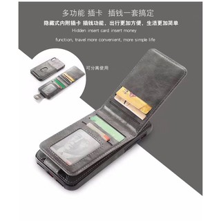 Ví đựng thẻ thời trang mới Ví đựng điện thoại bằng da PU cho Apple iphone 6 6s 7 8 plus