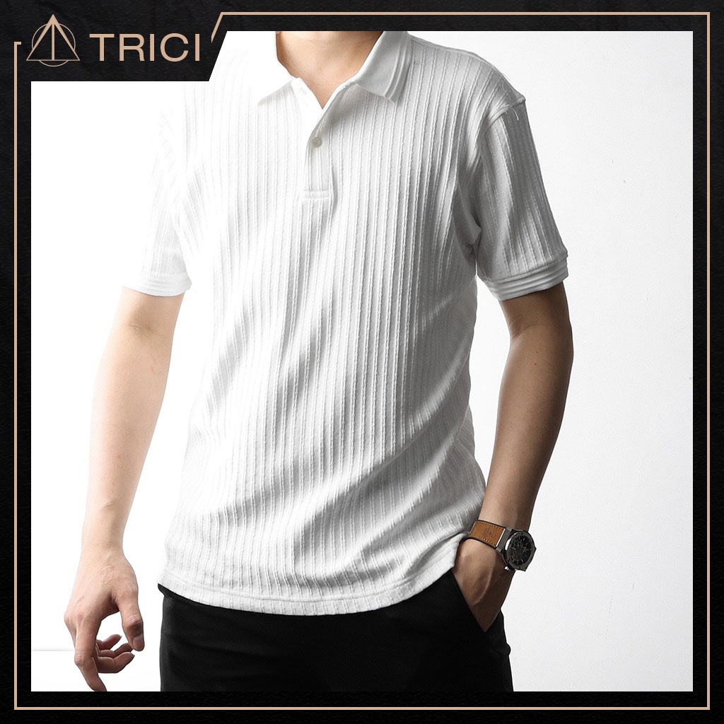 Áo polo Zara basic cotton len form slimfit vnxk PLZR05