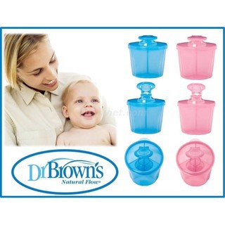 Hộp chia sữa 3 ngăn Dr Brown's loại ngắn (Xanh)