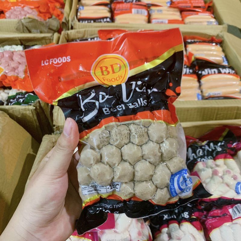 Bò viên BD gói 500gram