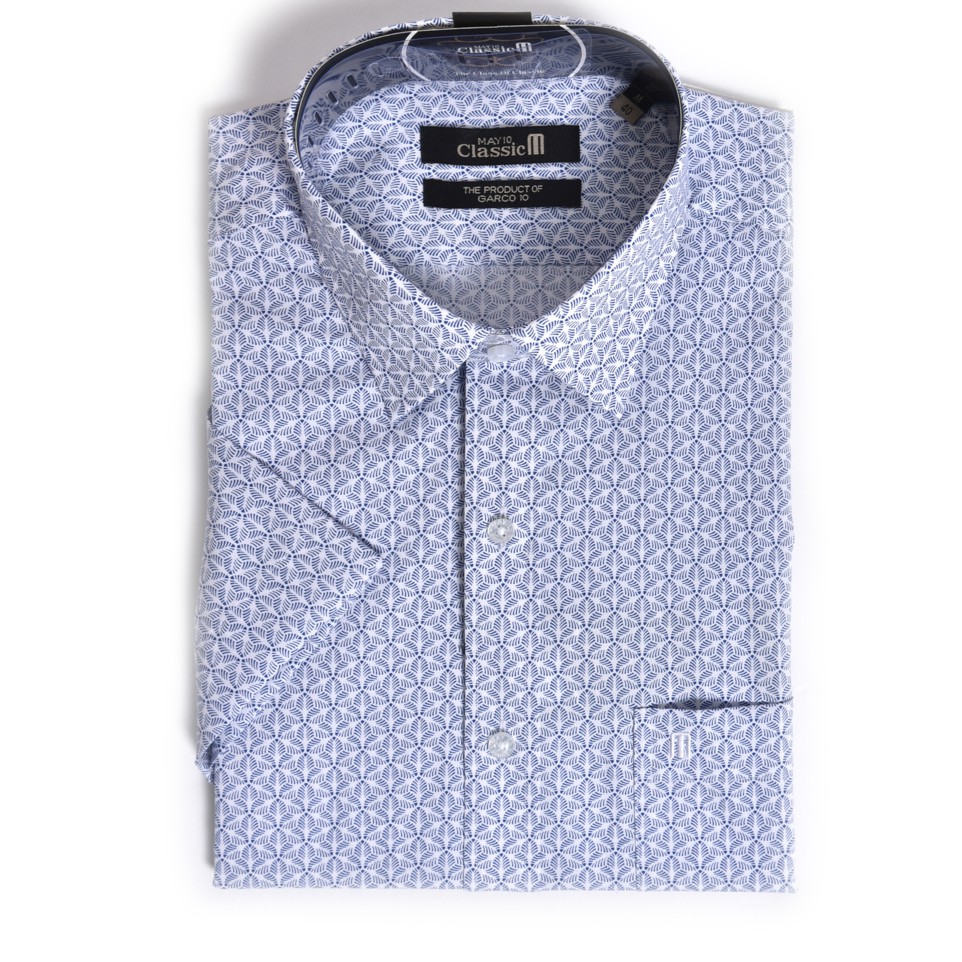 Áo sơ mi nam ngắn tay⚡𝑴𝑨𝒀 10 𝑪𝒉𝒊́𝒏𝒉 𝒉𝒂̃𝒏𝒈⚡dáng Regular Fit SM0719ON 422 | BigBuy360 - bigbuy360.vn