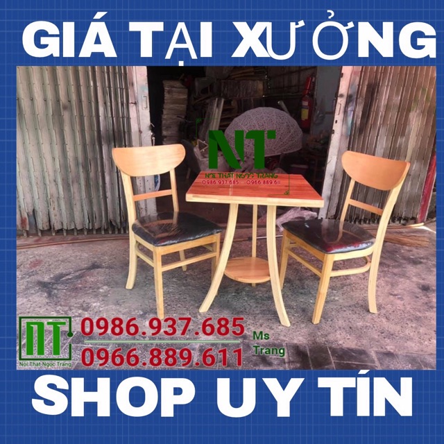 Bàn ghế cafe thanh lý