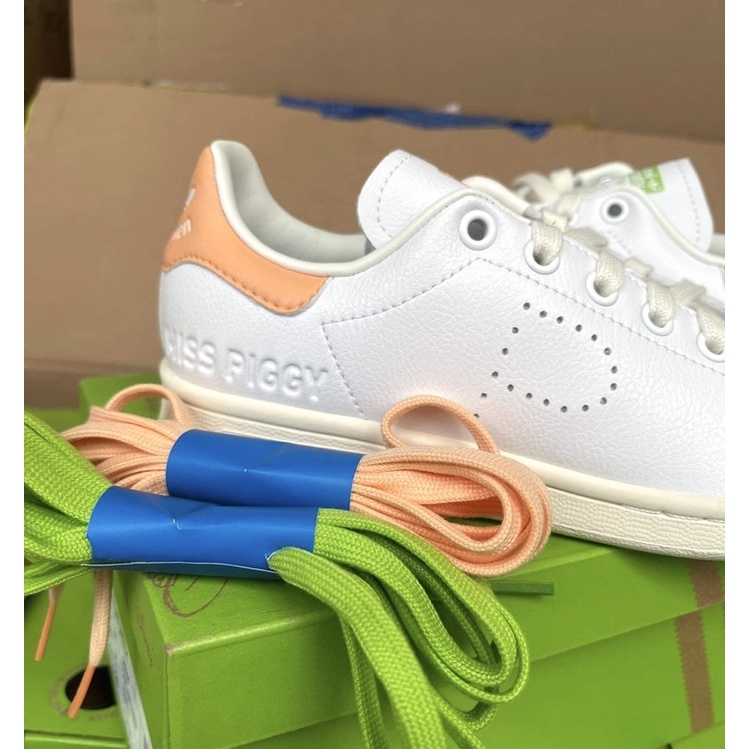 [Chính hãng Authentic]Giày Stan Smith Disney tái chế cực xinh, ếch kermit dây giày 2 màu
