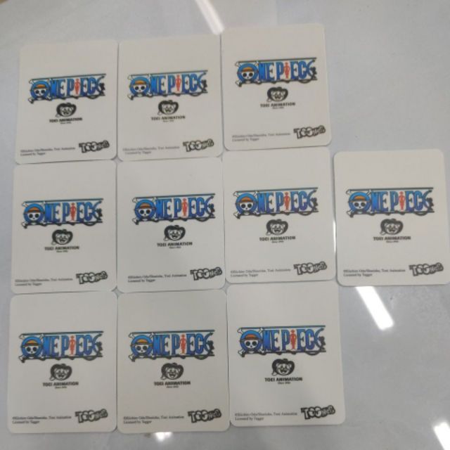 Combo 10 thẻ one piece toonies mùa nguyên tác