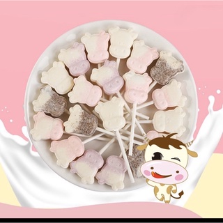 [mới] 12 chiếc kẹo mút sữa bò tổng hợp mix vị