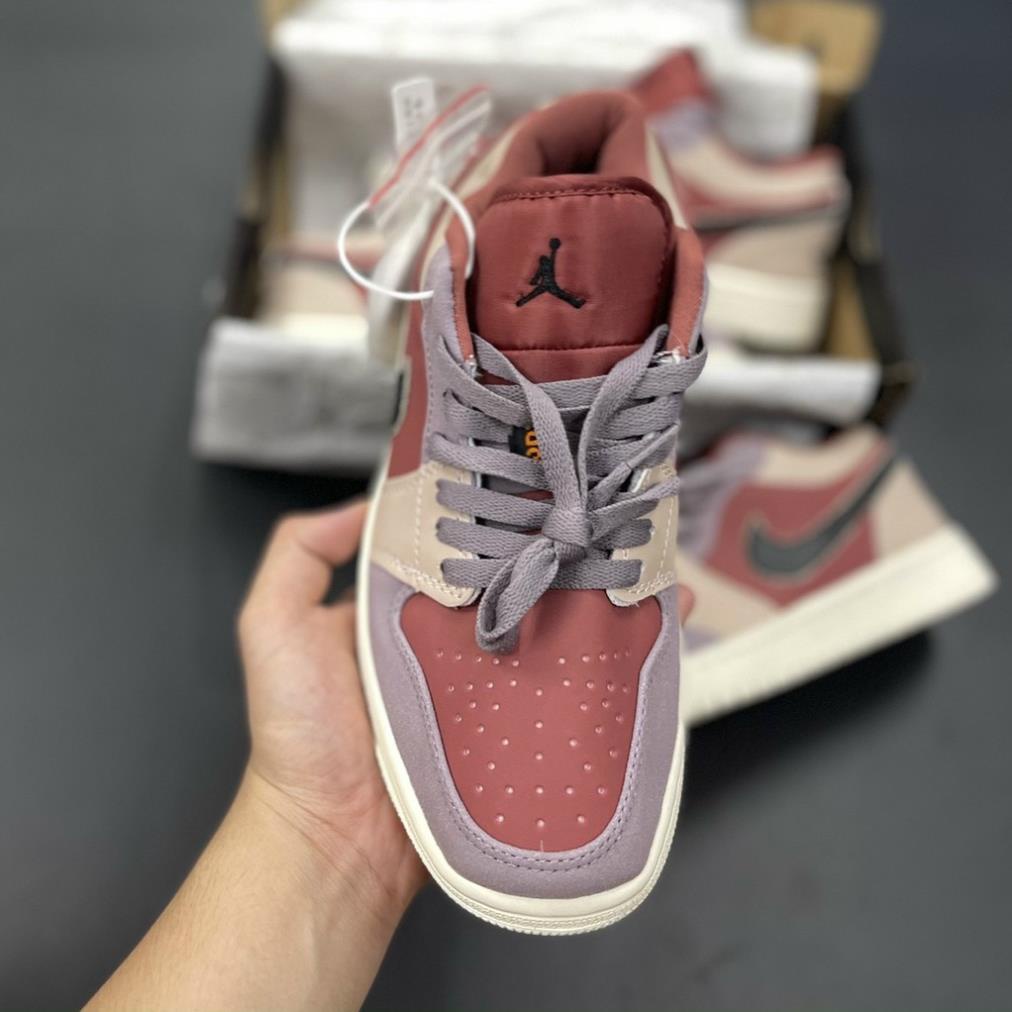 Giày Sneaker JorDan Low Mận,Giày jordan Cayon Rust Thể Thao Nam Nữ Thấp Cổ Full Phụ Kiện | BigBuy360 - bigbuy360.vn