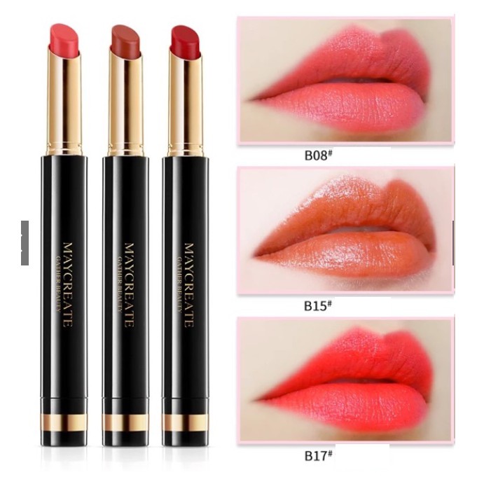 Son lì vỏ đen MayCreate - Son nội địa trung | BigBuy360 - bigbuy360.vn