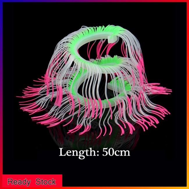 San Hô Silicone Nhân Tạo Trang Trí Bể Cá