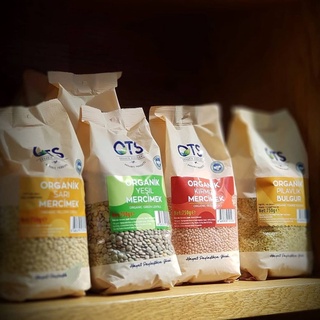 Đậu lăng đỏ/ lăng xanh/ lăng vàng hữu cơ OTS Organik ( 500g / 750g )