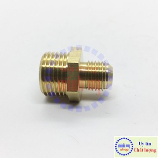  Khớp chuyển  - đầu chuyển ren NGOÀI 21mm  (1/2") sang ren NGOÀI 14mm - phụ kiện máy rửa xe N21-N14loi