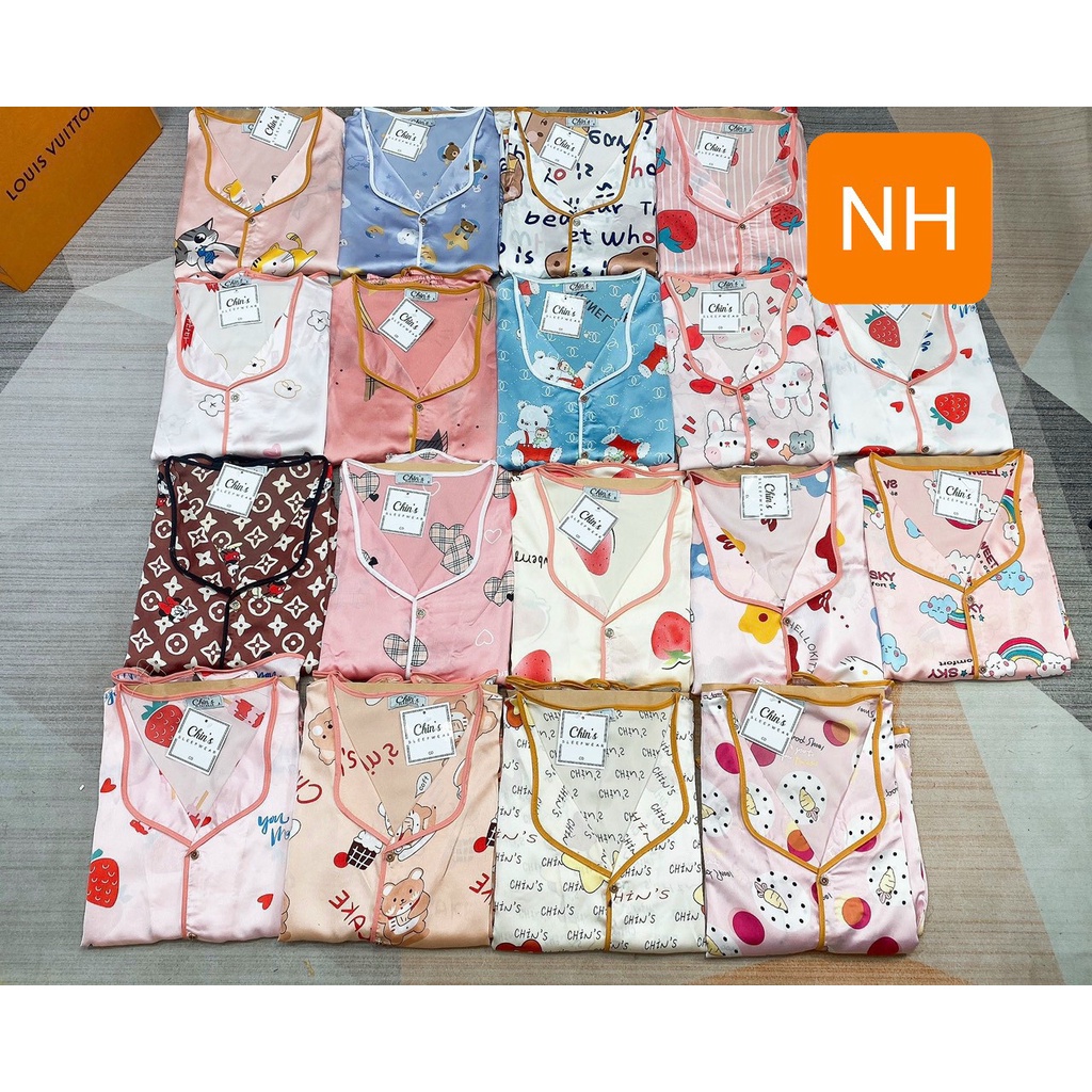 Đồ ngủ Satin bộ dài | BigBuy360 - bigbuy360.vn