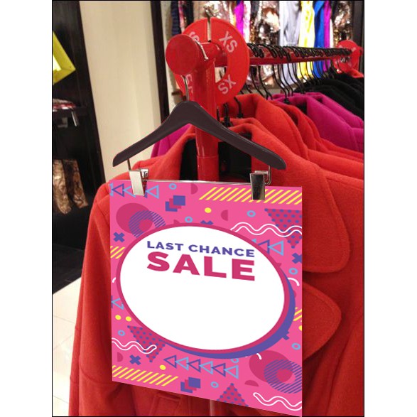 Bảng sale - Tấm Sale - Bảng Giảm giá - Tấm giảm giá ( không bao gồm đế gỗ/kẹp) _ MẪU 7
