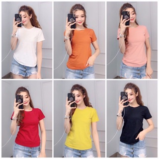 Áo thun thái form ômhàng đẹp nha khách iu chụp thật 100%