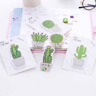 Giấy nhớ hình cây xương rồng