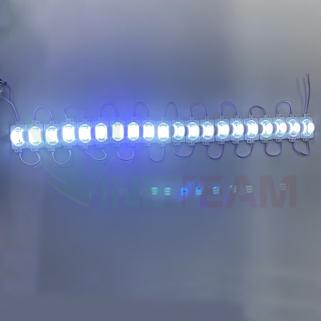 Led Hắt Rọi 1 Mắt Siêu Sáng 12V trang trí oto, xe tải Loại Tốt Dây 20 Bóng LED Trắng , Xanh lá , Xanh dương -dc4740