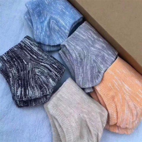 Hộp 5 đôi tất Muji Nhật cao cấp siêu đẹp dùng cho cả nam và nữ