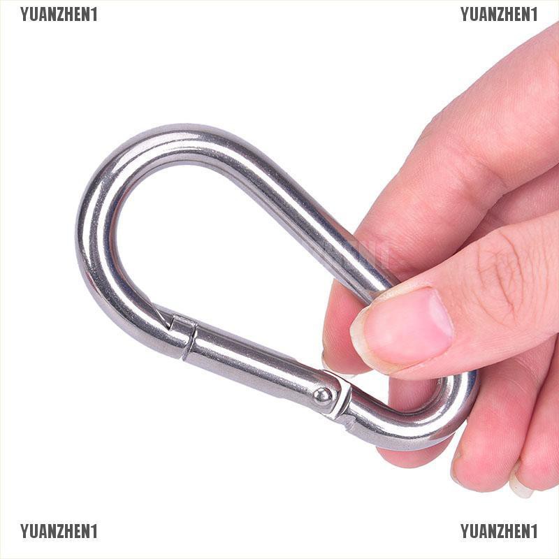 Móc Khóa Carabiner Bằng Thép Không Gỉ 304 YUANZHEN1
