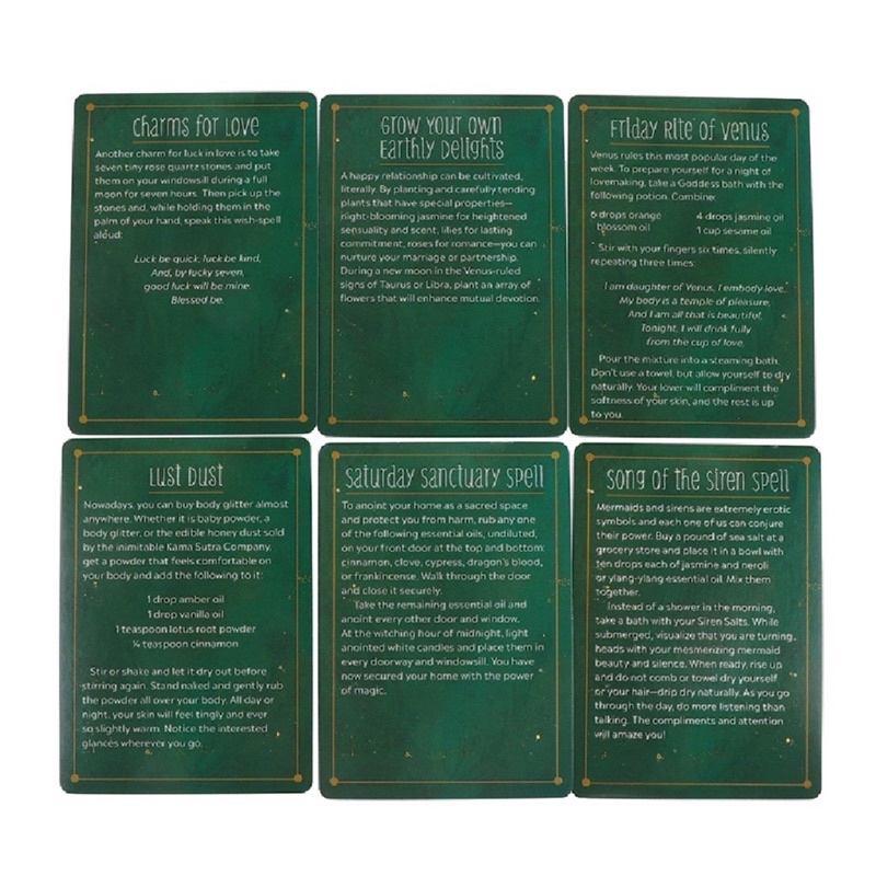 100 thẻ HƯỚNG DẪN THỰC HÀNH SPELL / WITCHCRAFT | Ancient Magic by Ly Hỏa