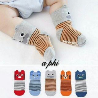 Combo 5 đôi tất pony kids sọc cao cổ