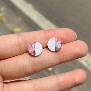Khuyên tai nụ đất sét nung Polymer Clay