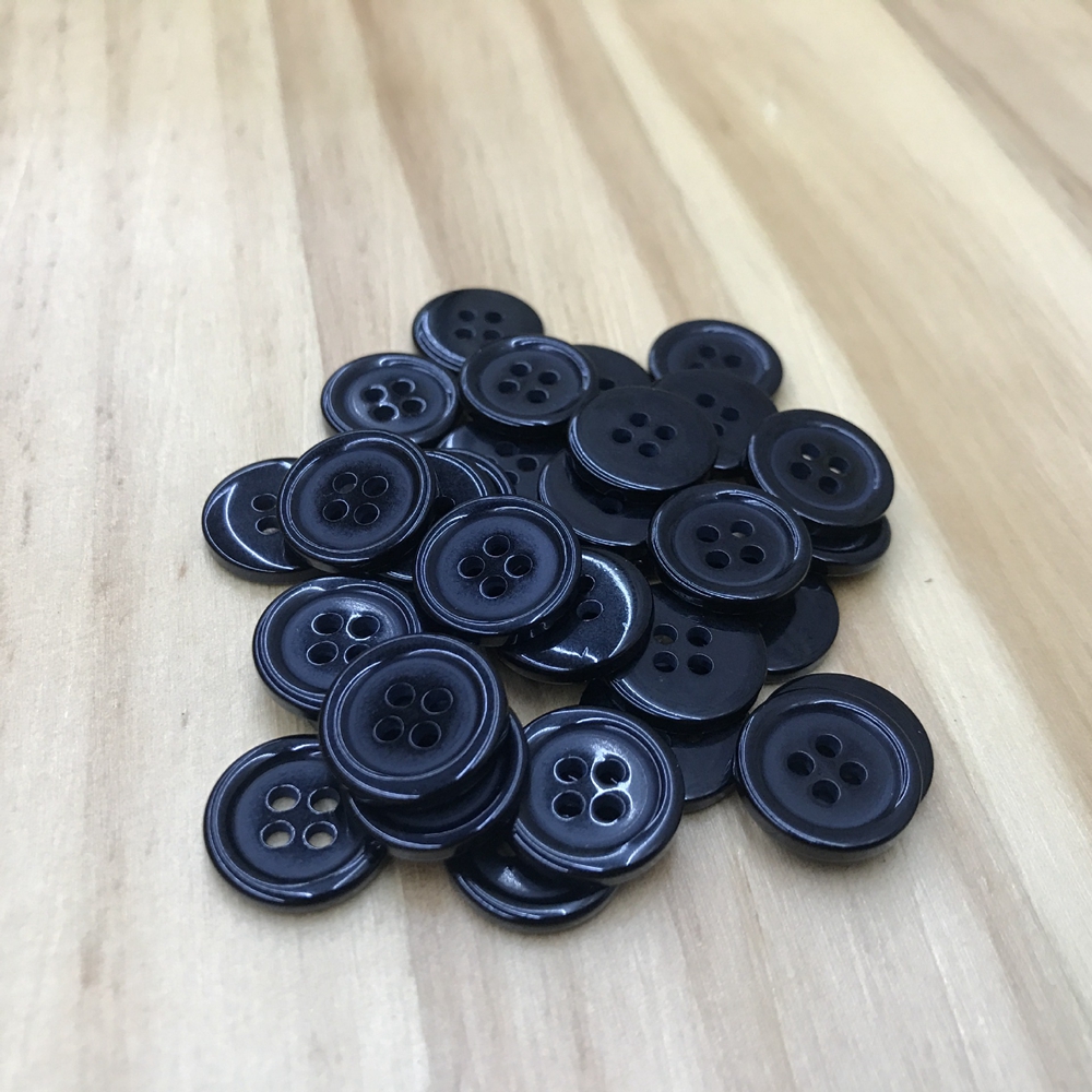 Nút áo tròn 4 lỗ Mxmio 9 / 10 / 11.5 / 12.5 / 15 / 18 / 20 / 25mm
