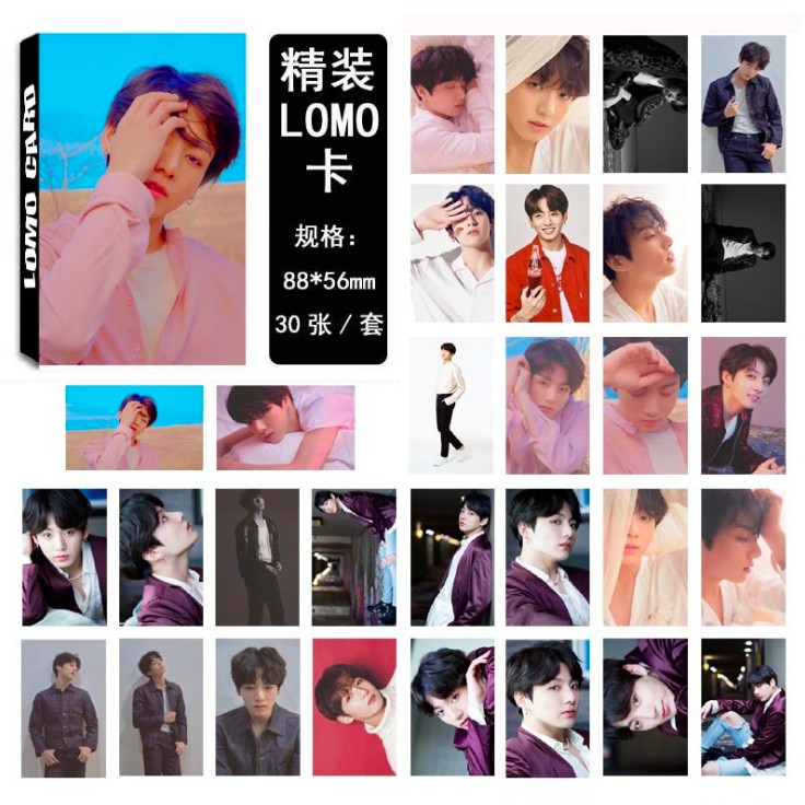 LOMO CARD JUNGKOOK 8 MẪU LOMO BTS